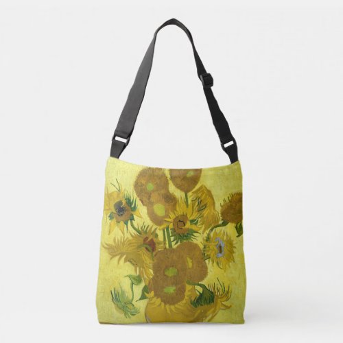 Sunflowers 1889 crossbody bag