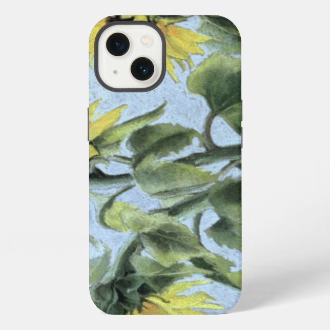 Sunflowers 1996 iphone case (Back)