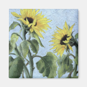 Sunflowers 1996 magnet