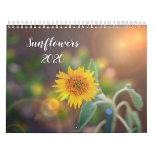 Sunflower Calendars | Zazzle