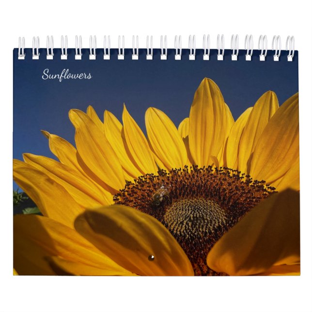 Sunflowers (2nd edition) calendar (Cover)