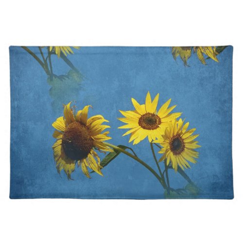 Sunflowers Abstract Placemat