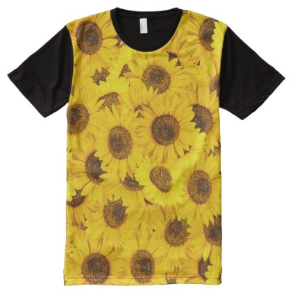 Sunflowers All-Over-Print Shirt