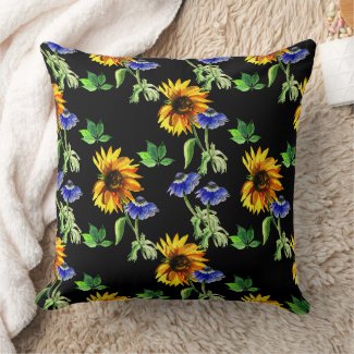 Sunflowers And Anemones