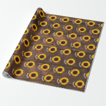Sunflowers and Barnwood Rustic Personalized