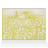 SUNFLOWERS AND COUNTRYSIDE IN TUSCANY (Inside Horizontal (Top))