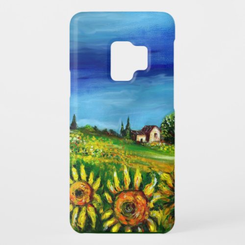 SUNFLOWERS AND COUNTRYSIDE IN TUSCANY Case_Mate SAMSUNG GALAXY S9 CASE