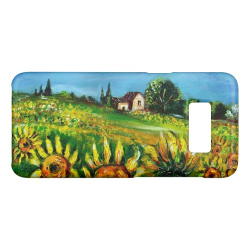 SUNFLOWERS AND COUNTRYSIDE IN TUSCANY Case_Mate SAMSUNG GALAXY S8 CASE