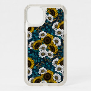 Sunflowers and daisies, summer garden 2 speck iPhone 11 case