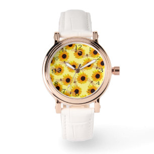 Sunflowers And Dragonflies, Watch