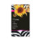 SUNFLOWERS AND PINK BLACK WHITE ZEBRA FUR MONOGRAM