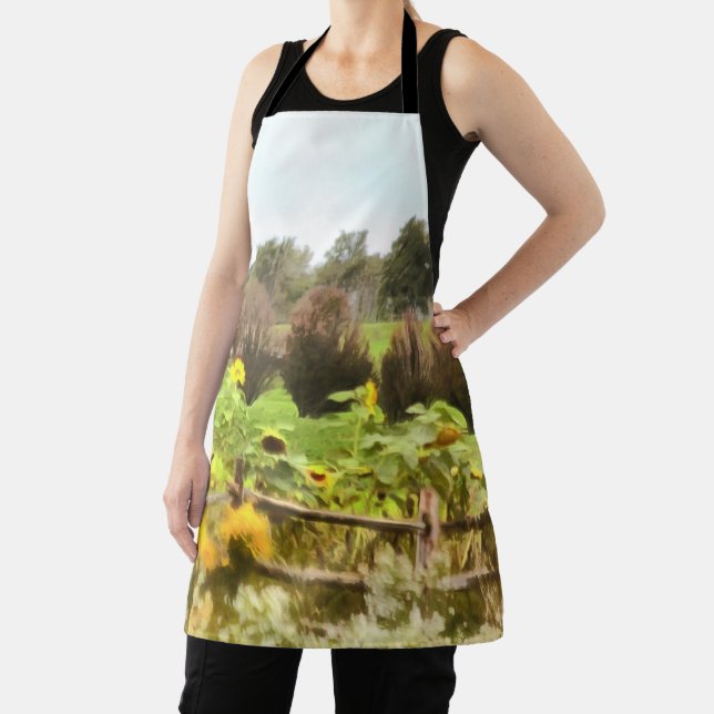Sunflowers Apron (Insitu)
