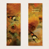 Sunflowers Art Bookmark (Front & Back)