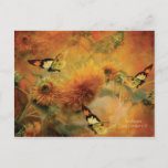 Sunflowers Art Postcard