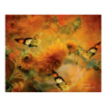 Sunflowers Art Poster/Print Poster