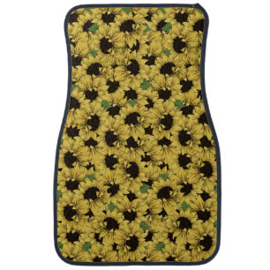 Sunflowers Automotive Car or Truck Floor Mats