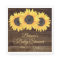 Sunflowers Baby Shower Dinner Napkin