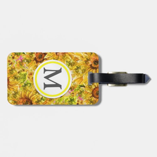 Sunflowers Bag Tag