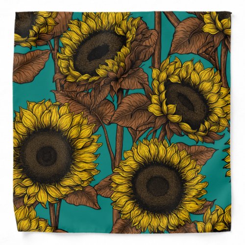 Sunflowers Bandana