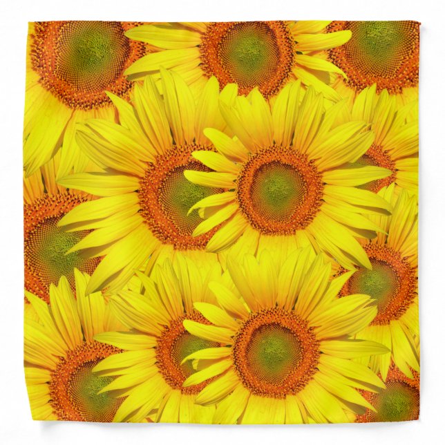 Sunflowers Bandana (Front)