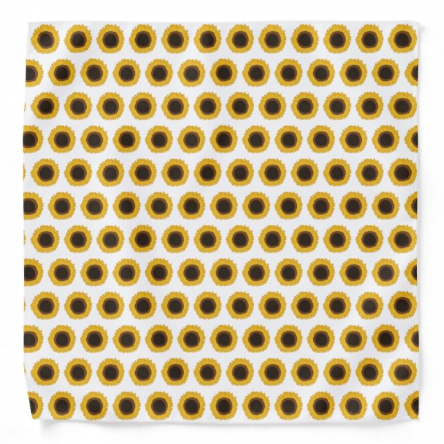 Sunflowers Bandana (Front)