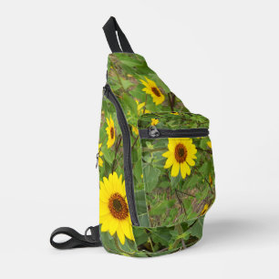Sunflowers Blowing In The Wind, Sling Bag
