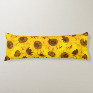 Sunflowers Body Pillow