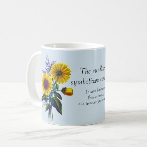 Sunflowers Bouquet Coffee Mug