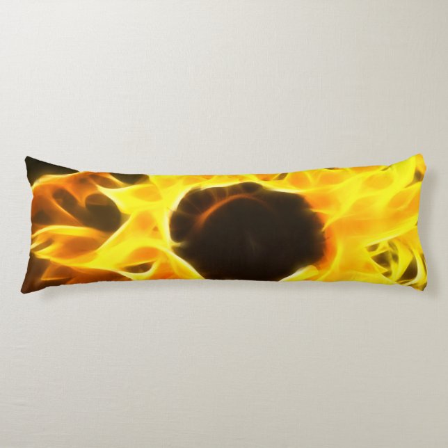 Sunflowers Bright Body Pillow (Front)