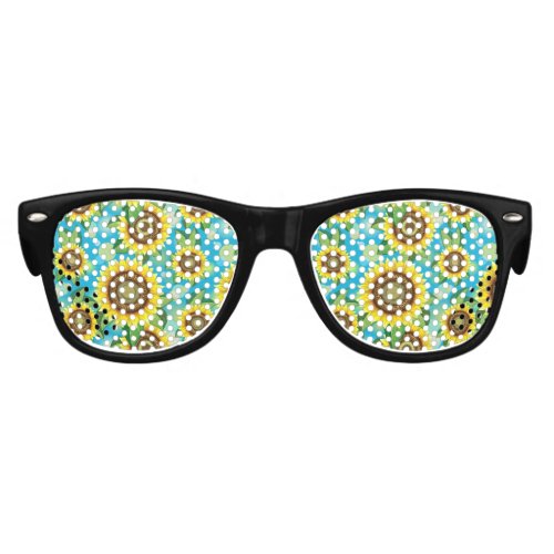 Sunflowers Bright Summer Nature Flora Kids Sunglasses