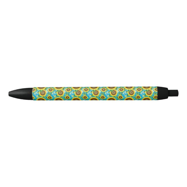 Sunflowers Bright Summer Nature Flora Pen (Front)