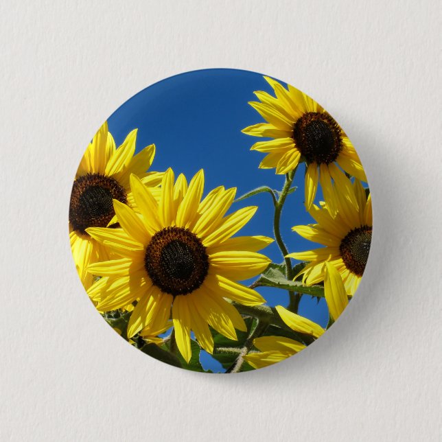 Sunflowers Button (Front)
