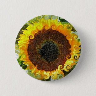 SUNFLOWERS BUTTON