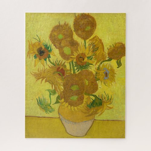 Sunflowers by Van Gogh Painting Art Jigsaw Puzzle