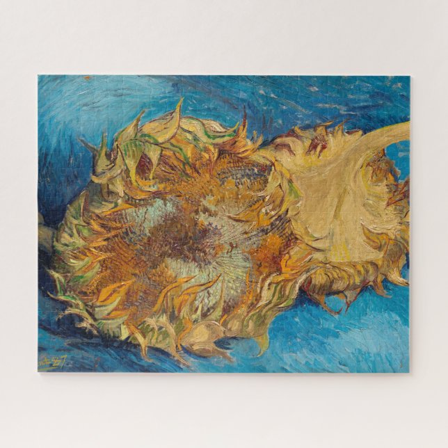 Sunflowers by Van Gogh Painting Art Jigsaw Puzzle (Horizontal)