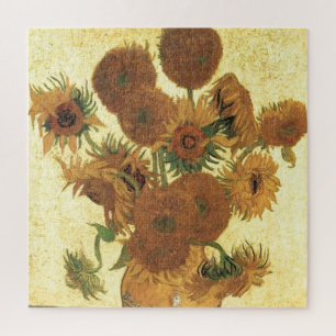 Sunflowers by Van Gogh Painting Art Jigsaw Puzzle