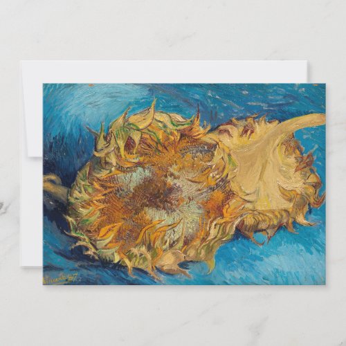 Sunflowers by Vincent van Gogh Card