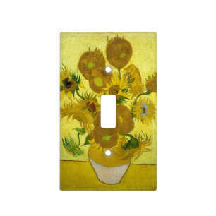 Sunflowers by Vincent Van Gogh Light Switch Cover