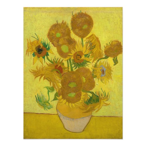 Sunflowers by Vincent van Gogh Photo Print