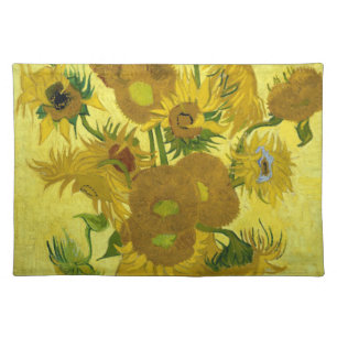 Sunflowers by Vincent Van Gogh Placemat