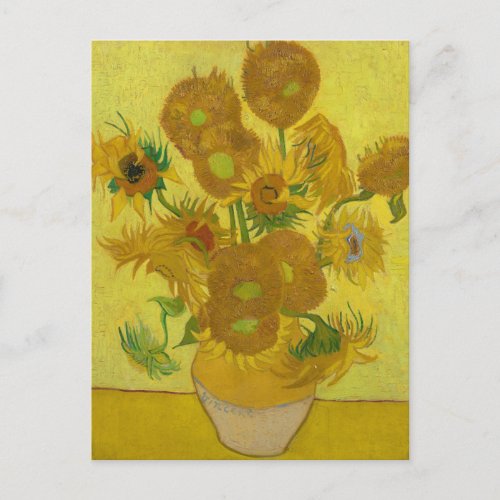 Sunflowers by Vincent van Gogh Postcard