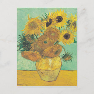 Sunflowers by Vincent Van Gogh Postcard