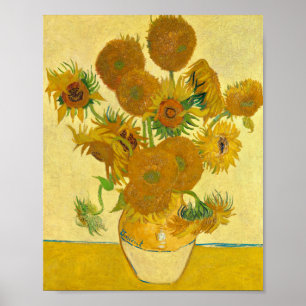 Sunflowers by Vincent Van Gogh Poster