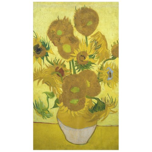 Sunflowers by Vincent Van Gogh Tablecloth