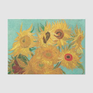 Sunflowers by Vincent Van Gogh Tissue Paper