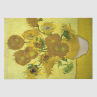 Sunflowers by Vincent Van Gogh Tissue Paper