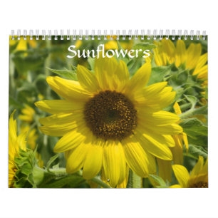 Sunflowers calendar