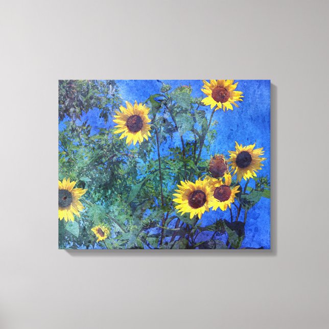 Sunflowers Canvas Print (Front)