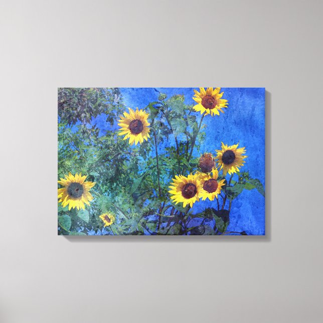 Sunflowers Canvas Print (Front)