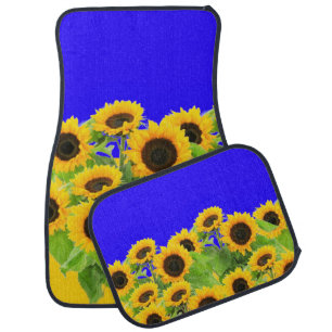 Sunflowers Car Floor Mat